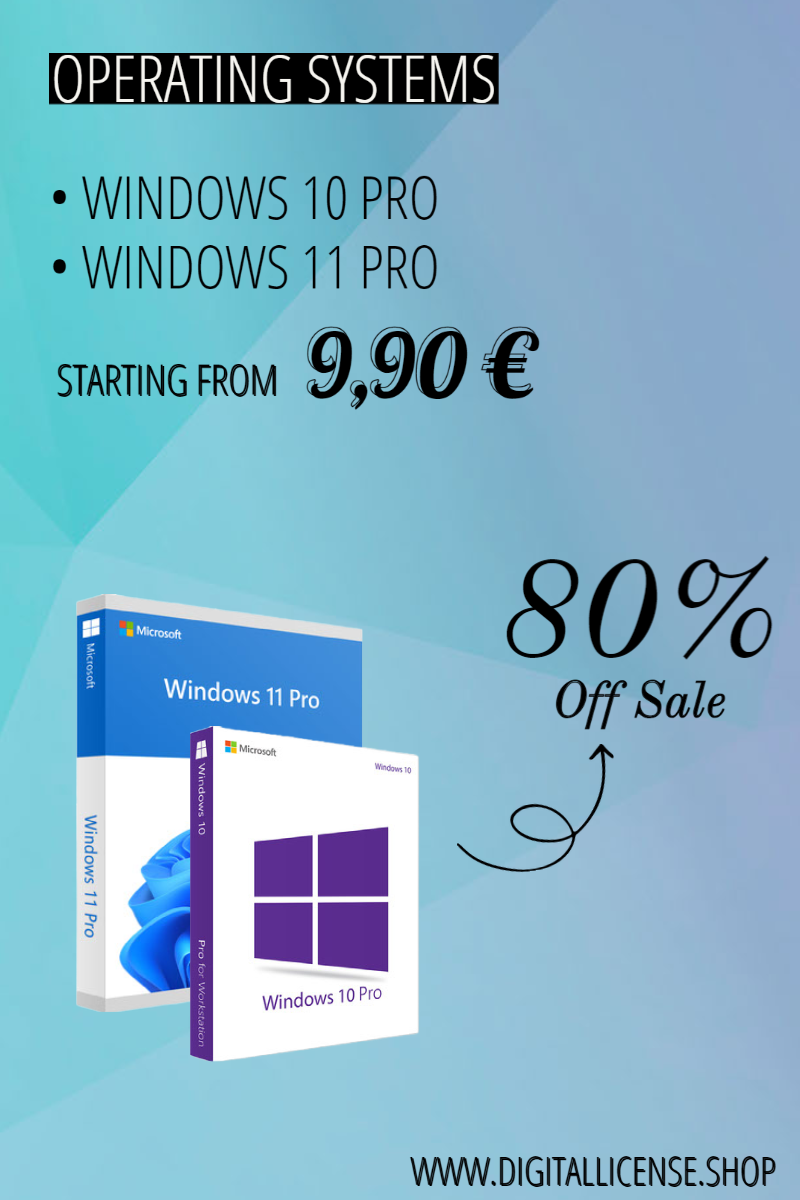 Licence Clé Windows 11 PRO, RETAIL, 1 PC